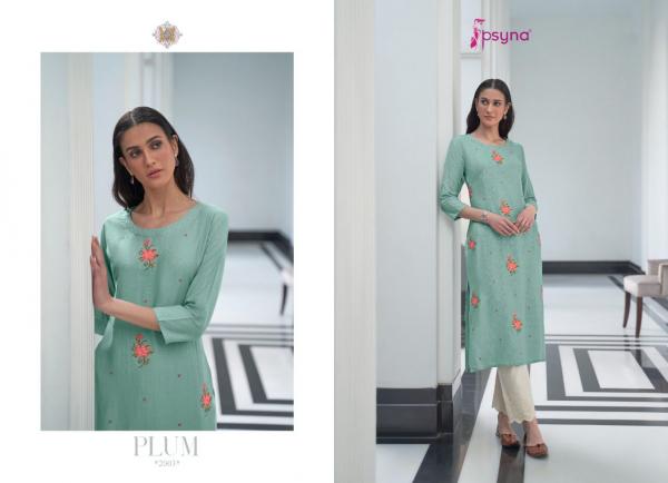 Psyna Plum Vol 2 Rayon Fancy Designer Kurti Collection